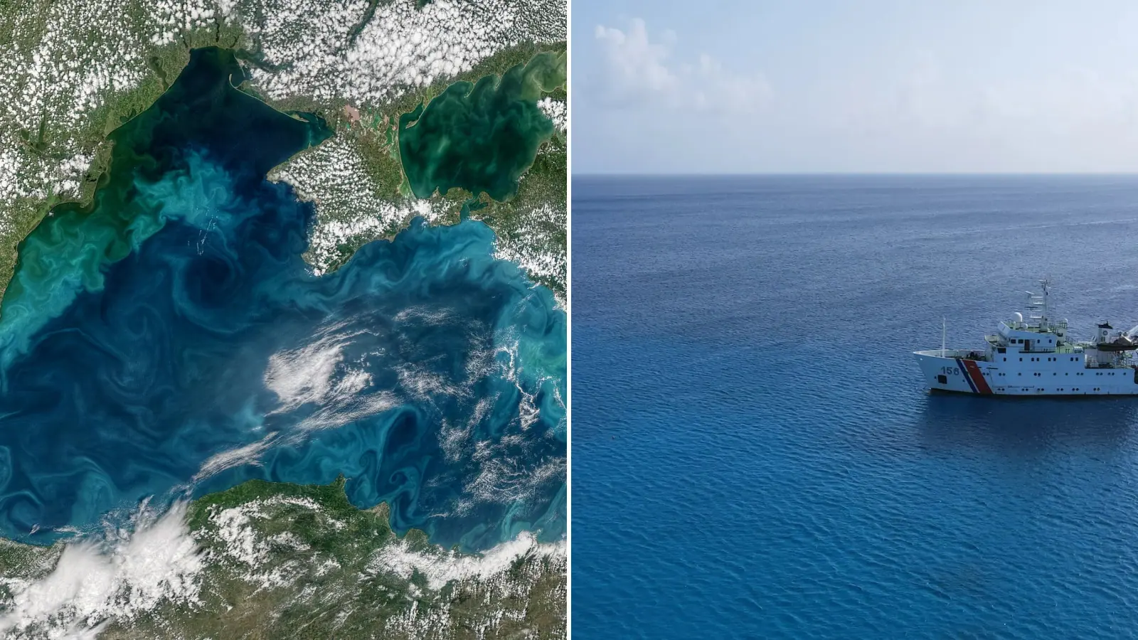 Корабът „Академик“ взема проби от дъното на Черно море